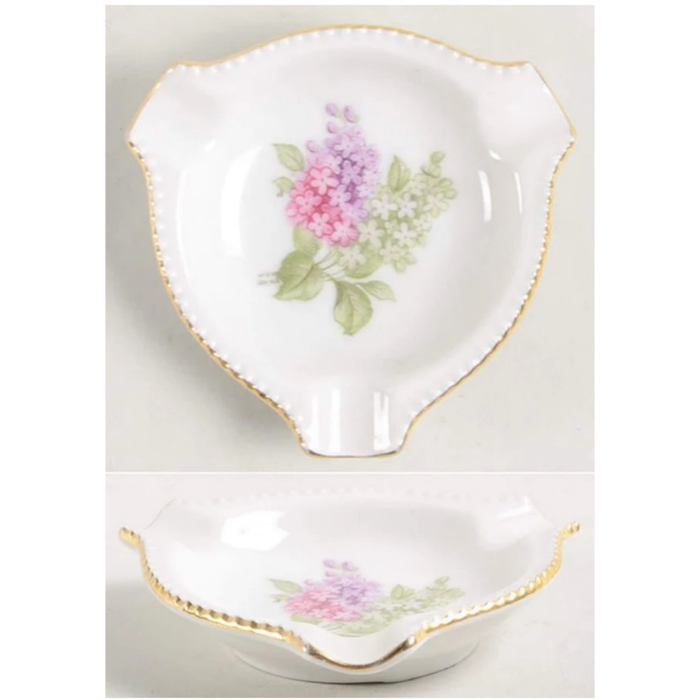Vintage Schumann Bavaria Ashtray in Lilac Time